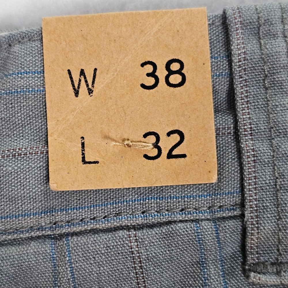 RRL Ralph Lauren Field Fit Chino Pants Mens 38x32 Maitland Stripe Grey 395 MSRP - Picture 12 of 16